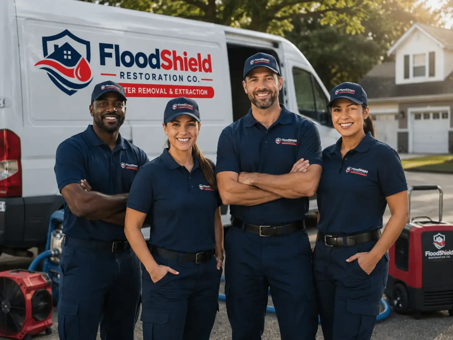 Flood Damage Restoration company in Ninole, HI
